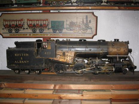 Harry Sait 3/4 scale 3-1/2 gauge live steam Boston and Albany tank engine Lester Friend Yankee Shop