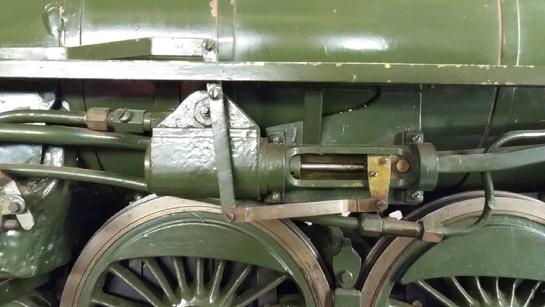 3/4 scale live steam power reverse H.J. Coventry